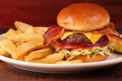 Texas Roadhouse Bacon Cheeseburger Price Calories 1 Bacon Cheeseburger
