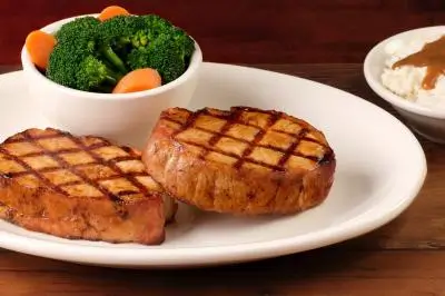 Texas Roadhouse Grilled Pork Chops Price Calories 1 Grilled Pork Chops